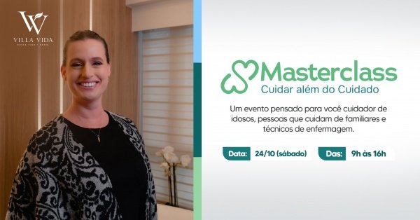Imagem do evento Masterclass Cuidar Além do Cuidado