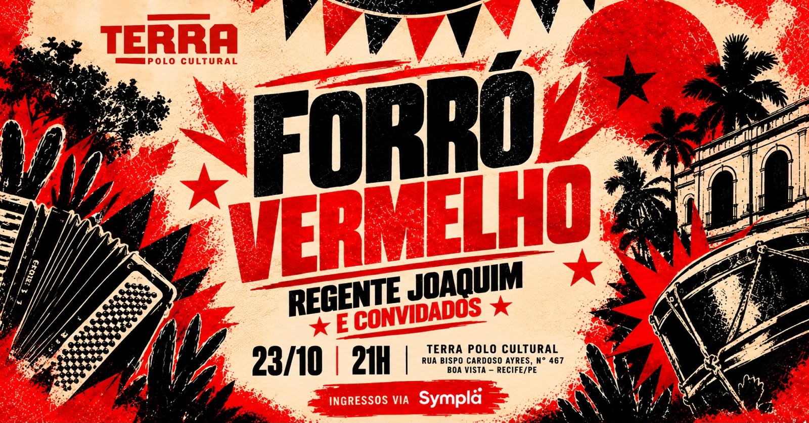 FORRÓ VERMELHO - REGENTE JOAQUIM E CONVIDADOS