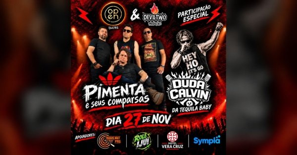 Imagem do evento Duda Calvin em IJUI - RS