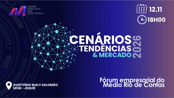 Imagem do evento CENÁRIOS, TENDÊNCIAS E MERCADO 2026