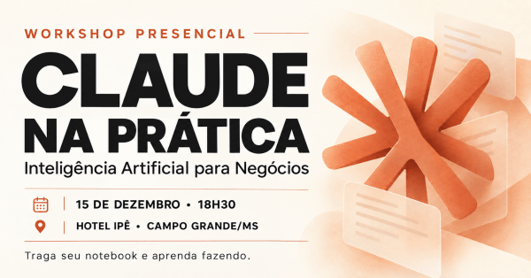 Imagem do evento Claude na Prática - Inteligência Artificial para Negócios