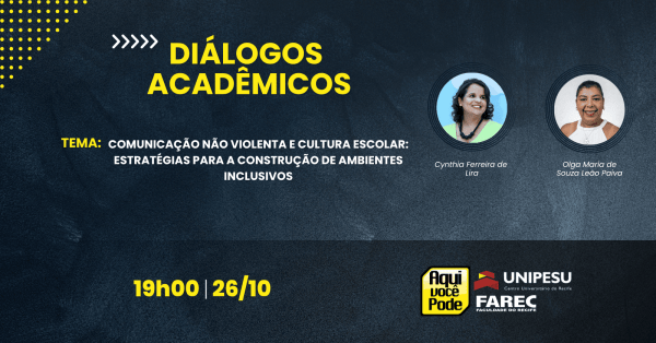 Imagem do evento Comunicação Não Violenta e Cultura Escolar: Estratégias para a Construção de Ambientes Inclusivos
