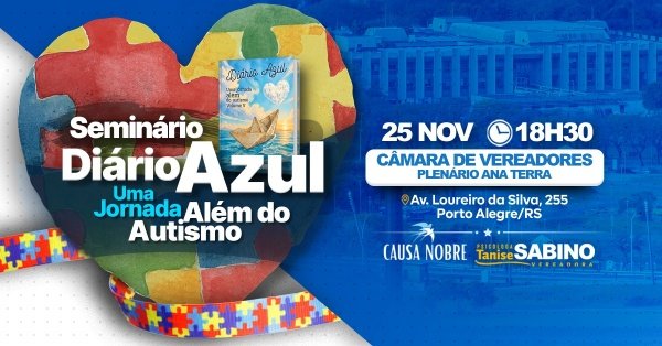 Imagem do evento Diário Azul - Uma Jornada Além do Autismo