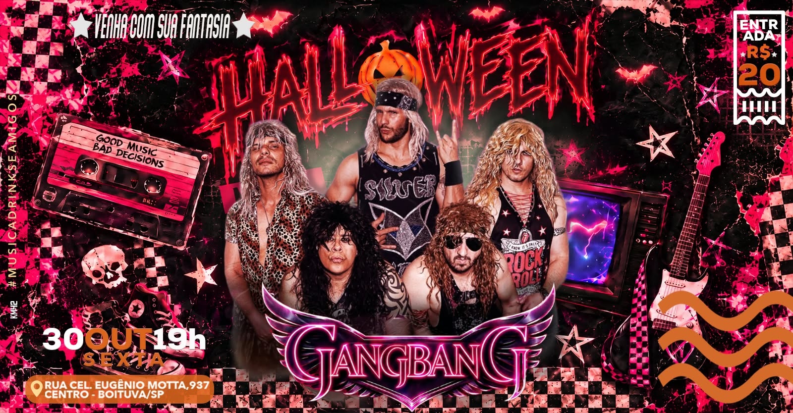 HALLOWEEN ANO 2000 GANG BANG ROCK