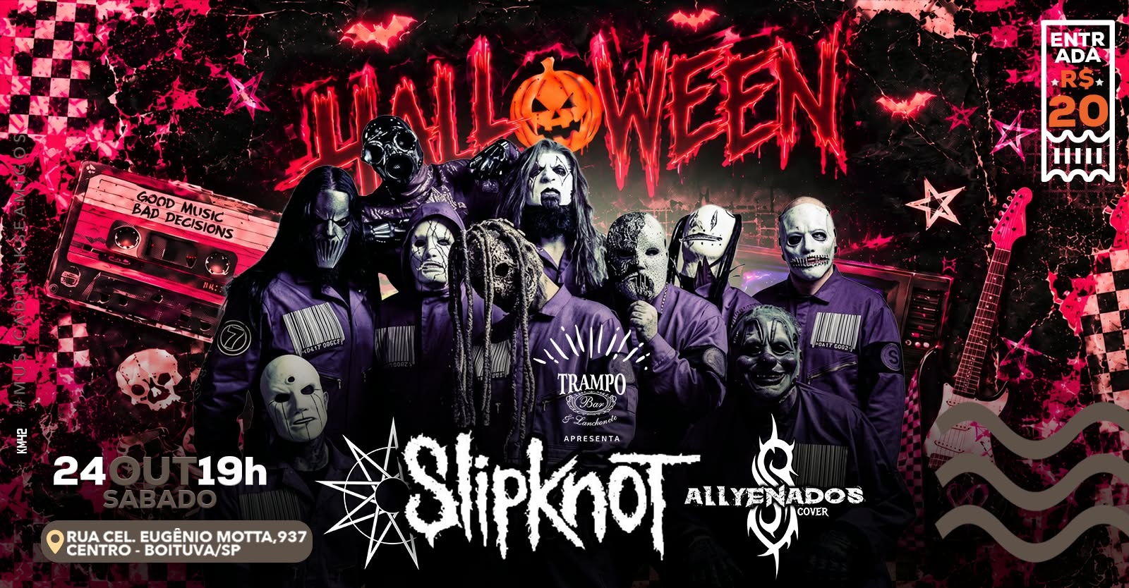 HALLOWEEN ANO 2000 SLIPKNOT (cover)