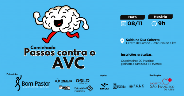 Imagem do evento Caminhada Passos contra o AVC