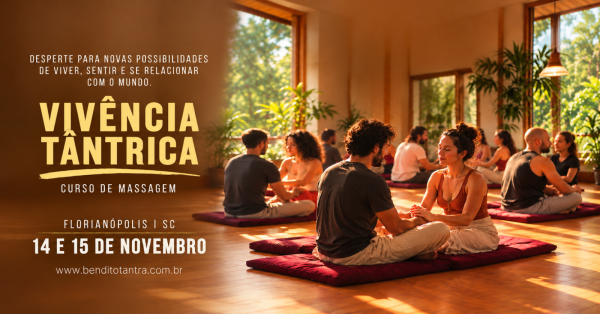 Imagem do evento VIVÊNCIA TÂNTRICA  FLORIANÓPOLIS