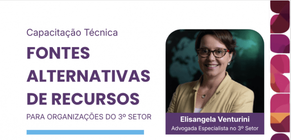 Imagem do evento CAPACITAÇÃO EM FONTES ALTERNATIVAS DE RECURSOS PARA ORGANIZAÇÕES DO 3º SETOR