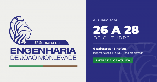 Imagem do evento 3ª Semana da Engenharia de João Monlevade.