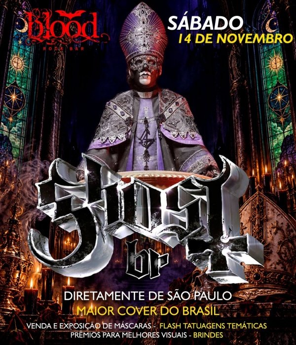 Imagem do evento Ghost Cover Oficial (SP) em Curitiba