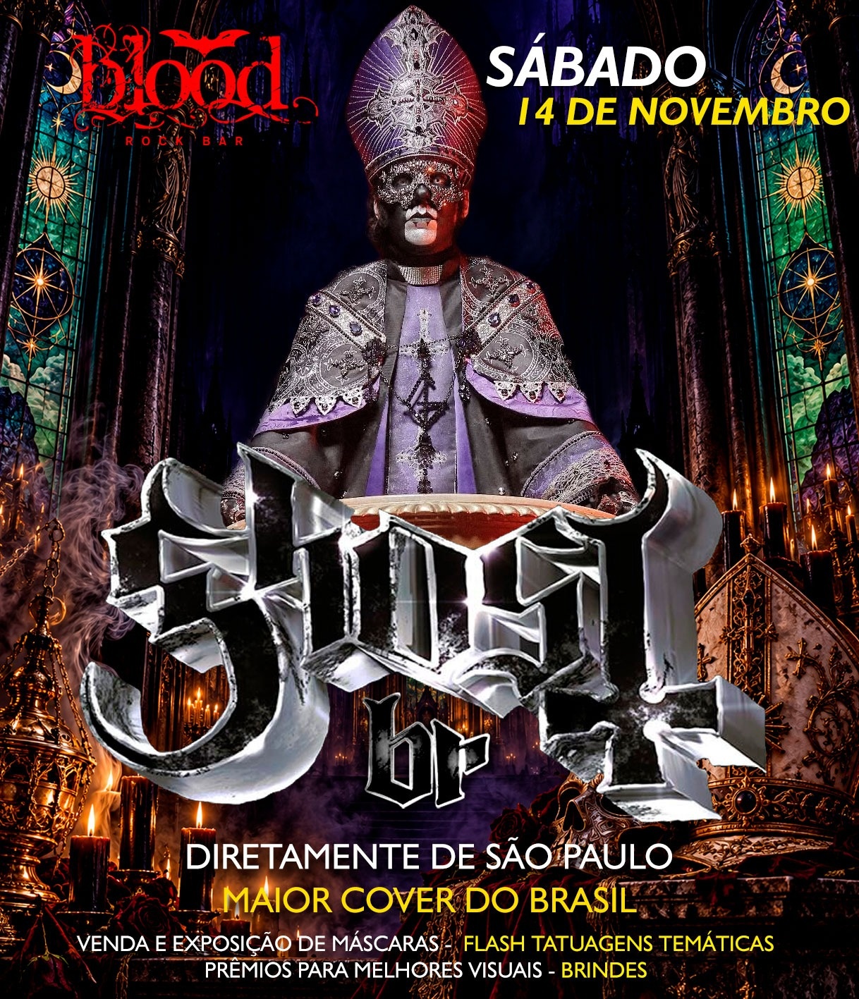 Ghost Cover Oficial (SP) em Curitiba