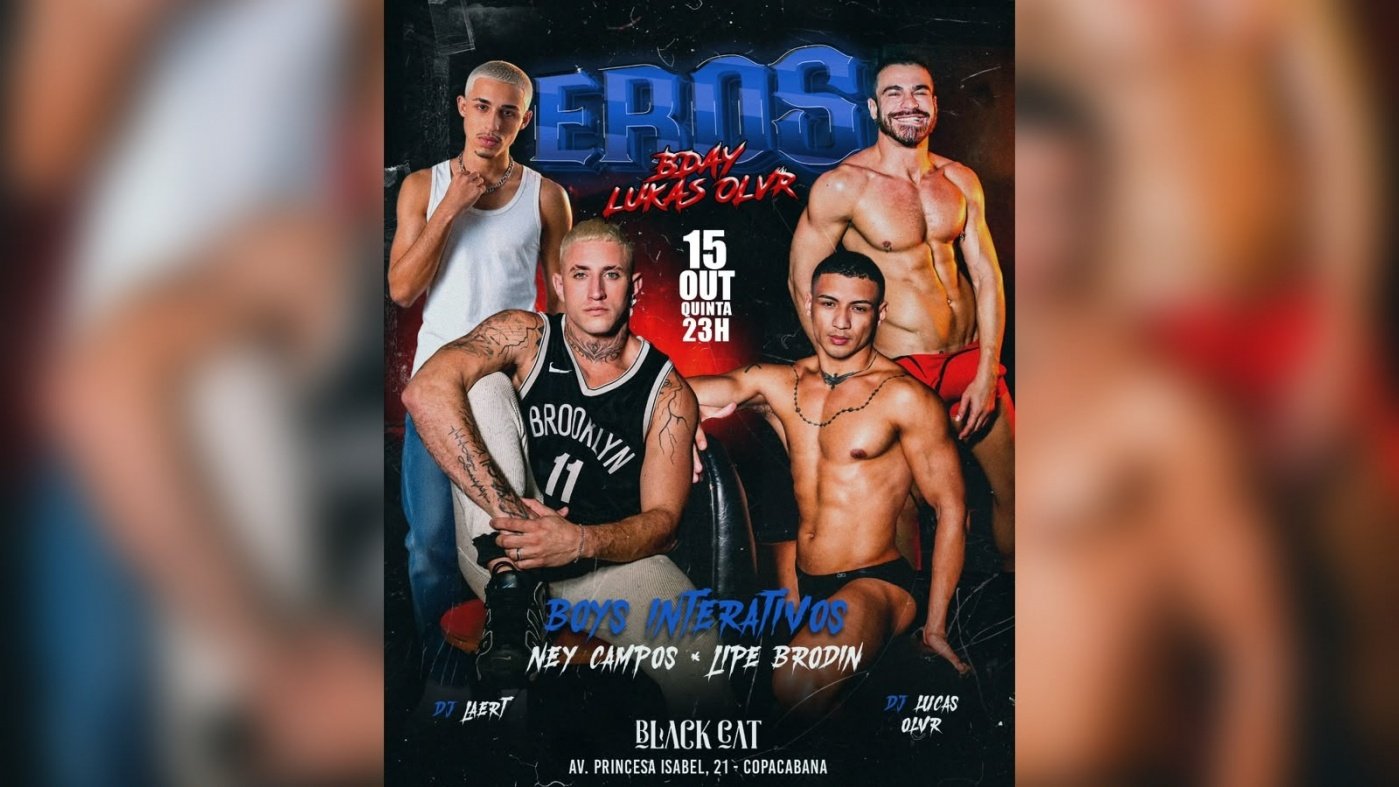 Black Cat: EROS | Quinta, 15 de outubro - 23h em Rio de Janeiro