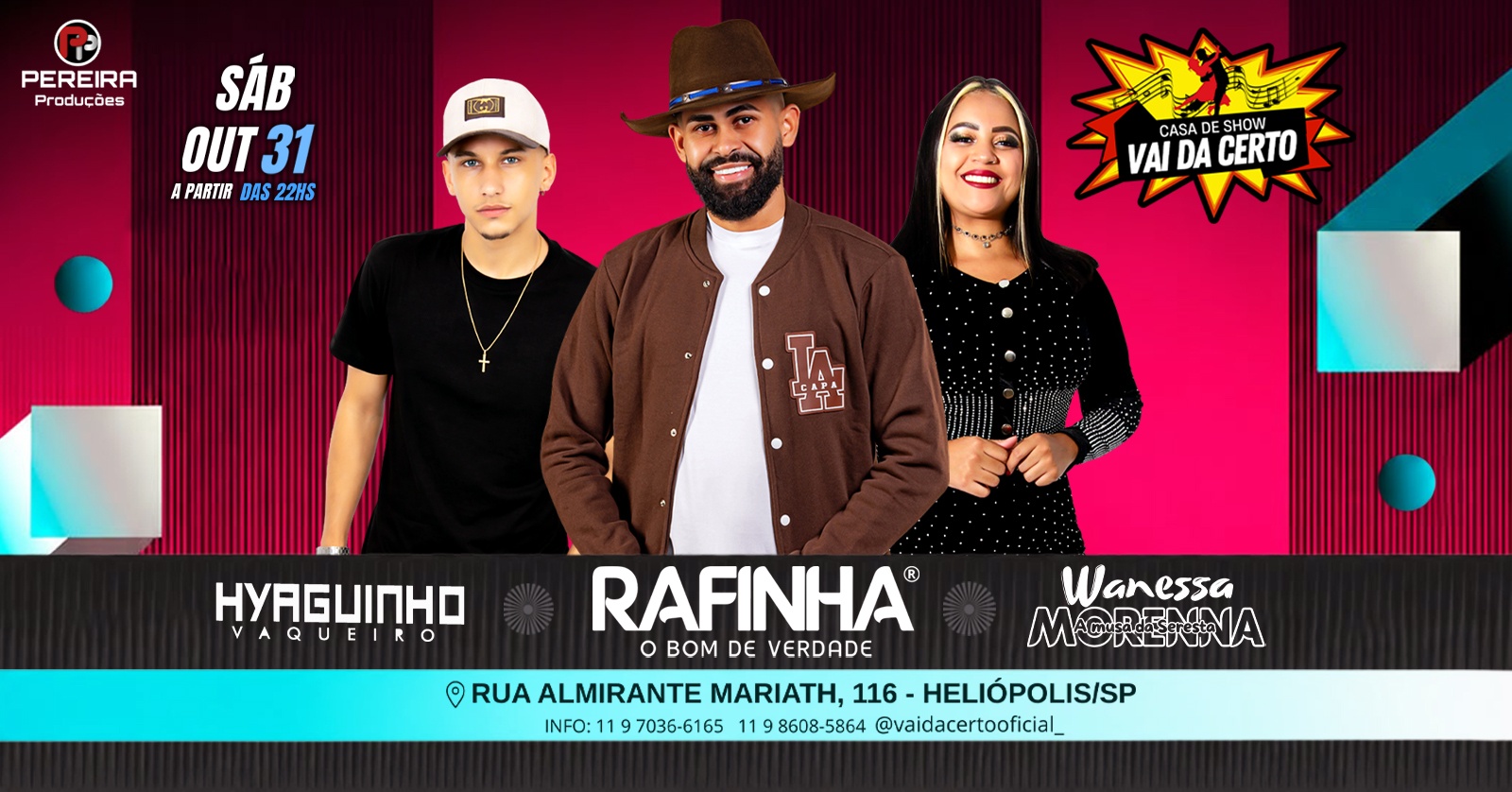 Rafinnha O Bom de Verdade no Vai Da Certo - São Paulo, SP