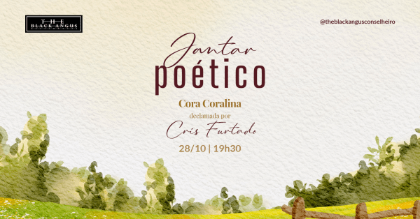Imagem do evento Jantar Poetico Cora Coralina