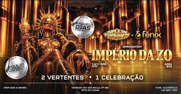 Imagem do evento BAILE DO FURDUNCIN + FÊNIX | OPEN BAR + 2 Pistas  | Sítio do César.