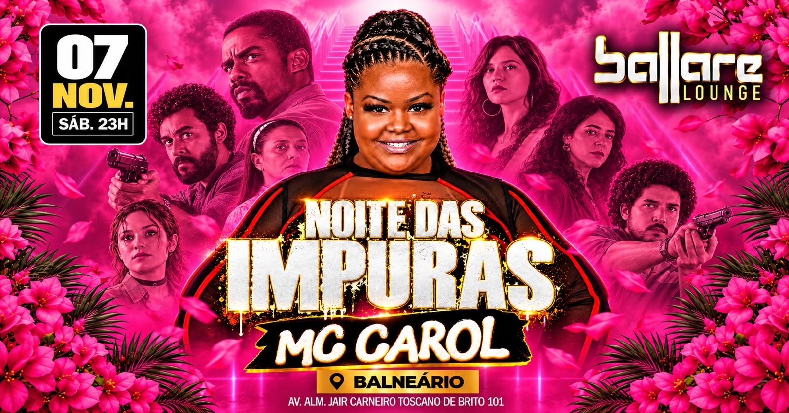 NOITE DAS IMPURAS - CAROL DE NITERÓI - Angra dos Reis, RJ