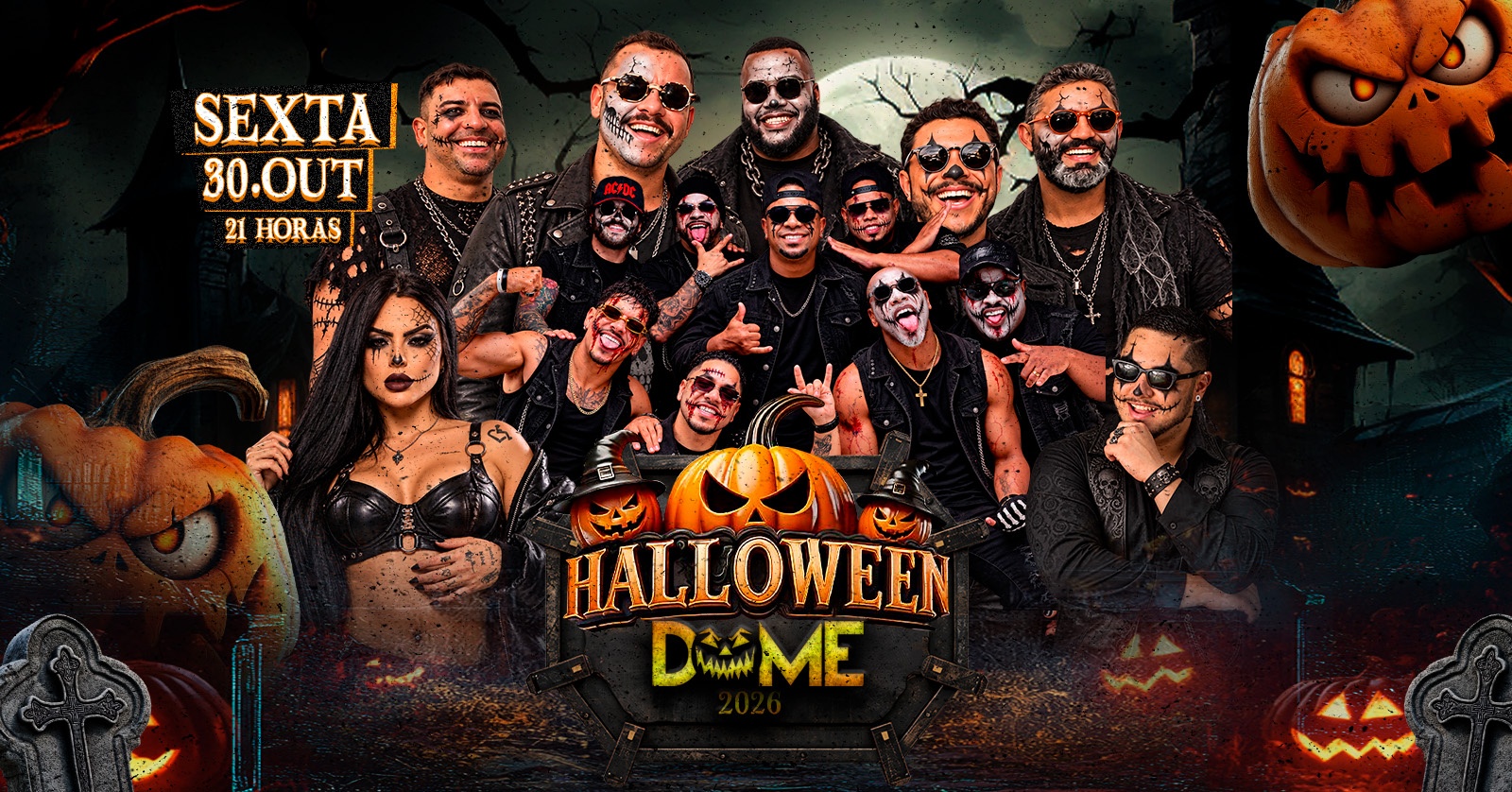 HALLOWEEN DOME 2026 | SEXTA | 30/10 | 21 HRS - Belo Horizonte, MG
