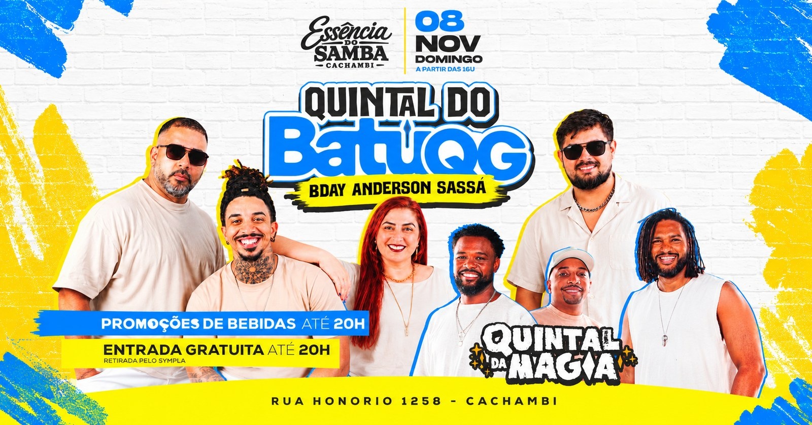 QUINTAL DO BATUQG - Essência do Samba - Rio de Janeiro, RJ