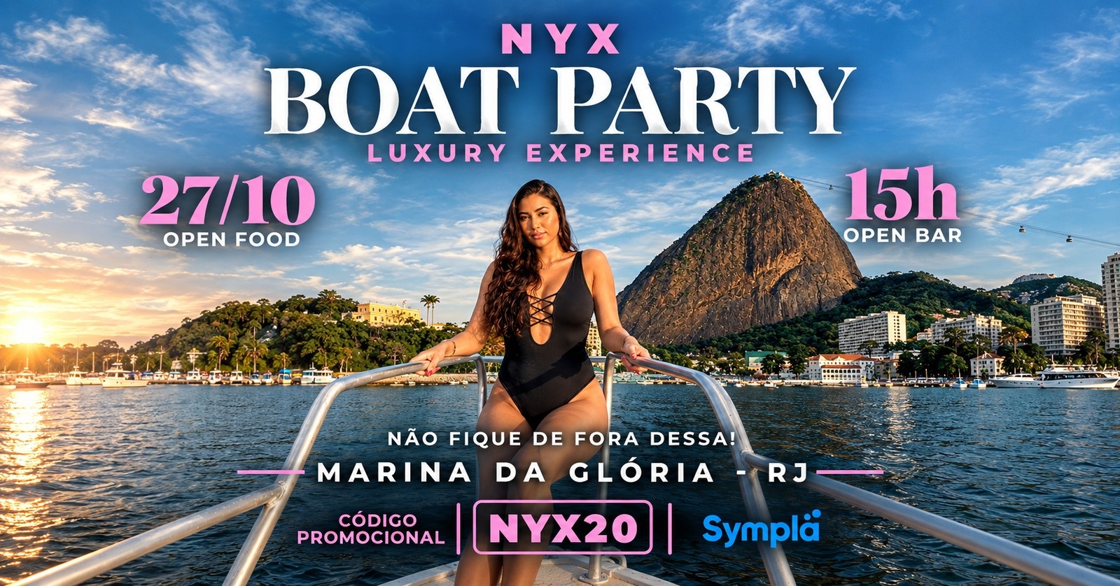 NYX BOAT PARTY 27/10 - Rio de Janeiro, RJ
