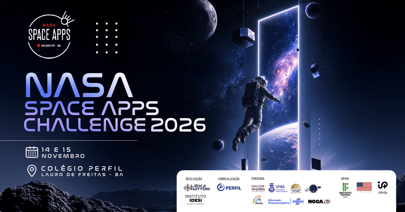 Capa do evento NASA Space Apps Challenge Salvador 2026