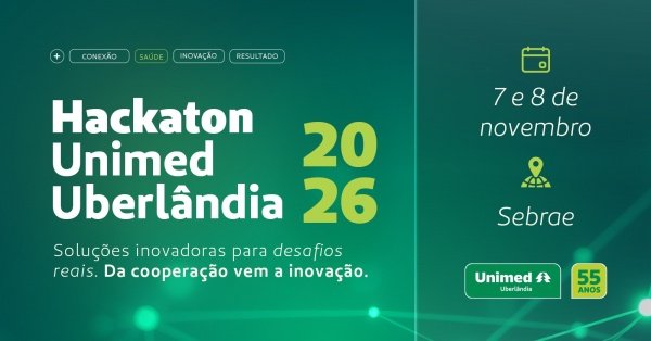 Imagem do evento Hackathon Unimed Uberlândia 2026