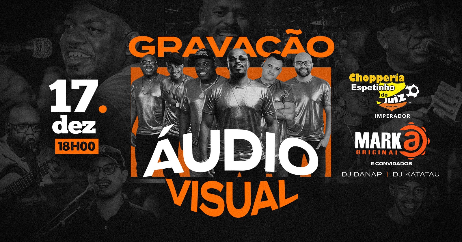 GRAVAÇÃO AUDIOVISUAL — MARKA ORIGINAL | BAR DO JUIZ IMPERADOR | QUI-17/12 - São Paulo, SP