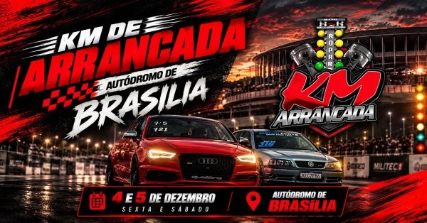 Imagem do evento KM de Arrancada BSB 4 e 5 de Dezembro
