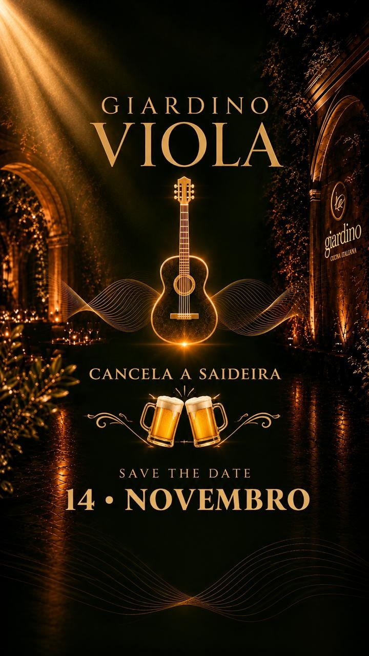 Giardino Viola cancela a saideira - Dourados, MS