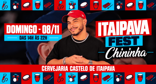 Imagem do evento ITAIPAVA FEST - CHININHA