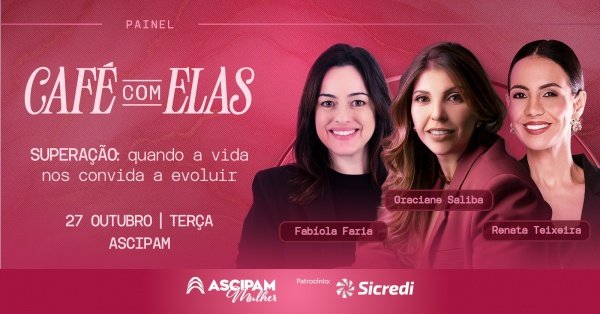 Imagem do evento Café com Elas - Edição de Outubro