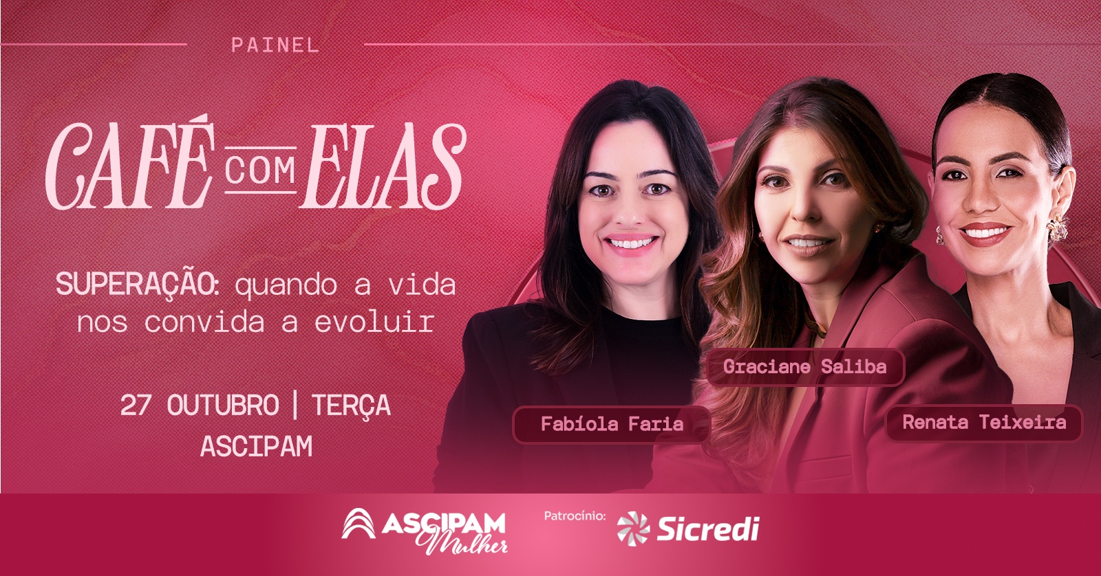 Café com Elas - Edição de Outubro