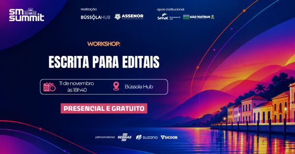 Imagem do evento Workshop: Escrita para Editais