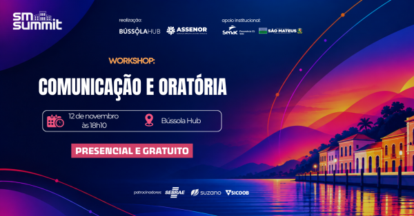 Imagem do evento Workshop: Comunicação e Oratória