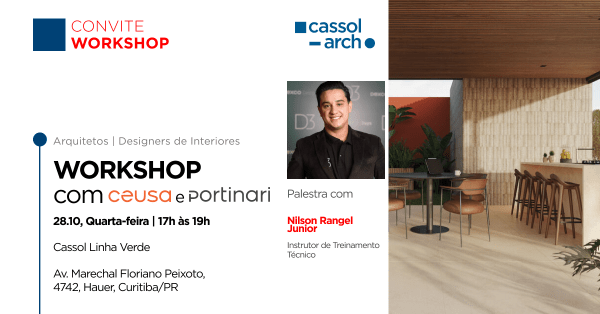 Imagem do evento Cassol Arch - Linha Verde - Ceusa e Portinari