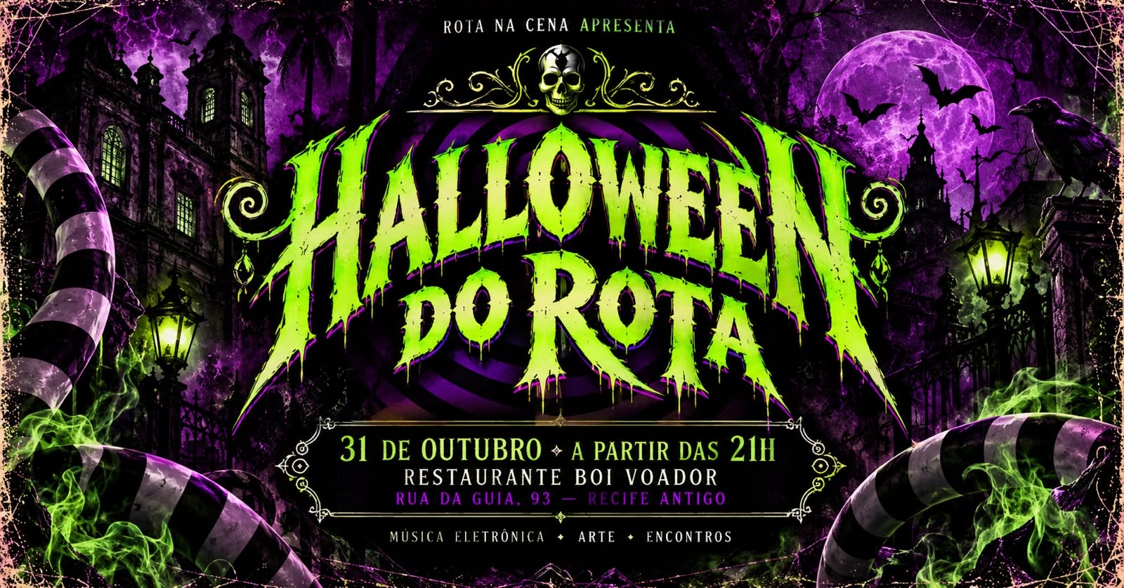 Halloween do Rota - Recife, PE