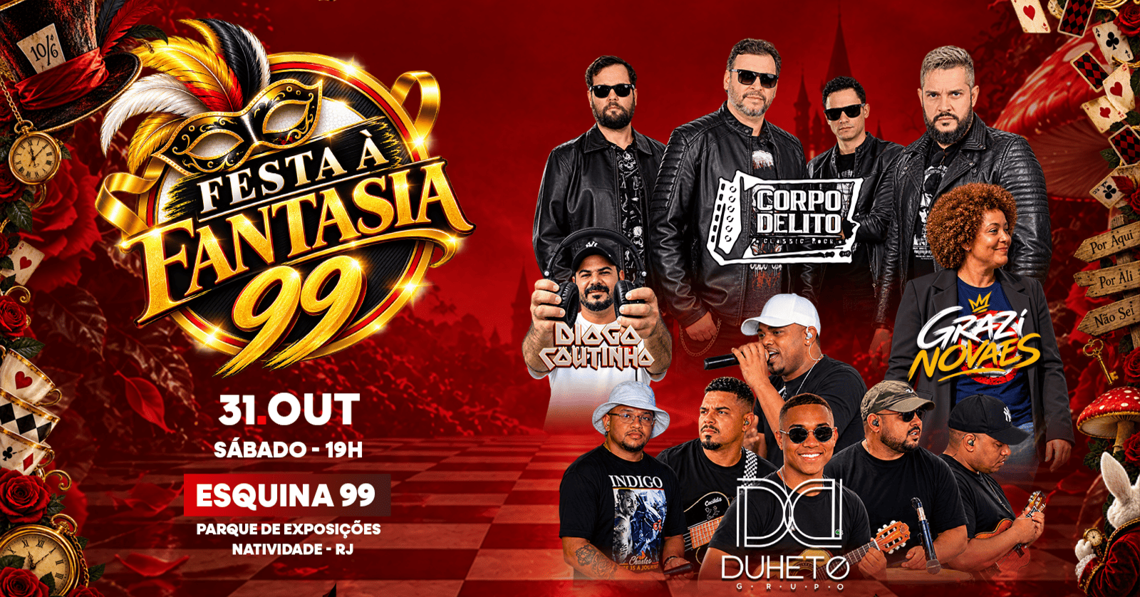 FESTA À FANTASIA - Natividade, RJ