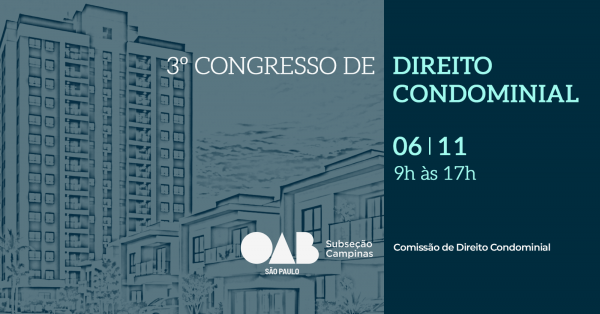 Imagem do evento 3º Congresso de Direito Condominial