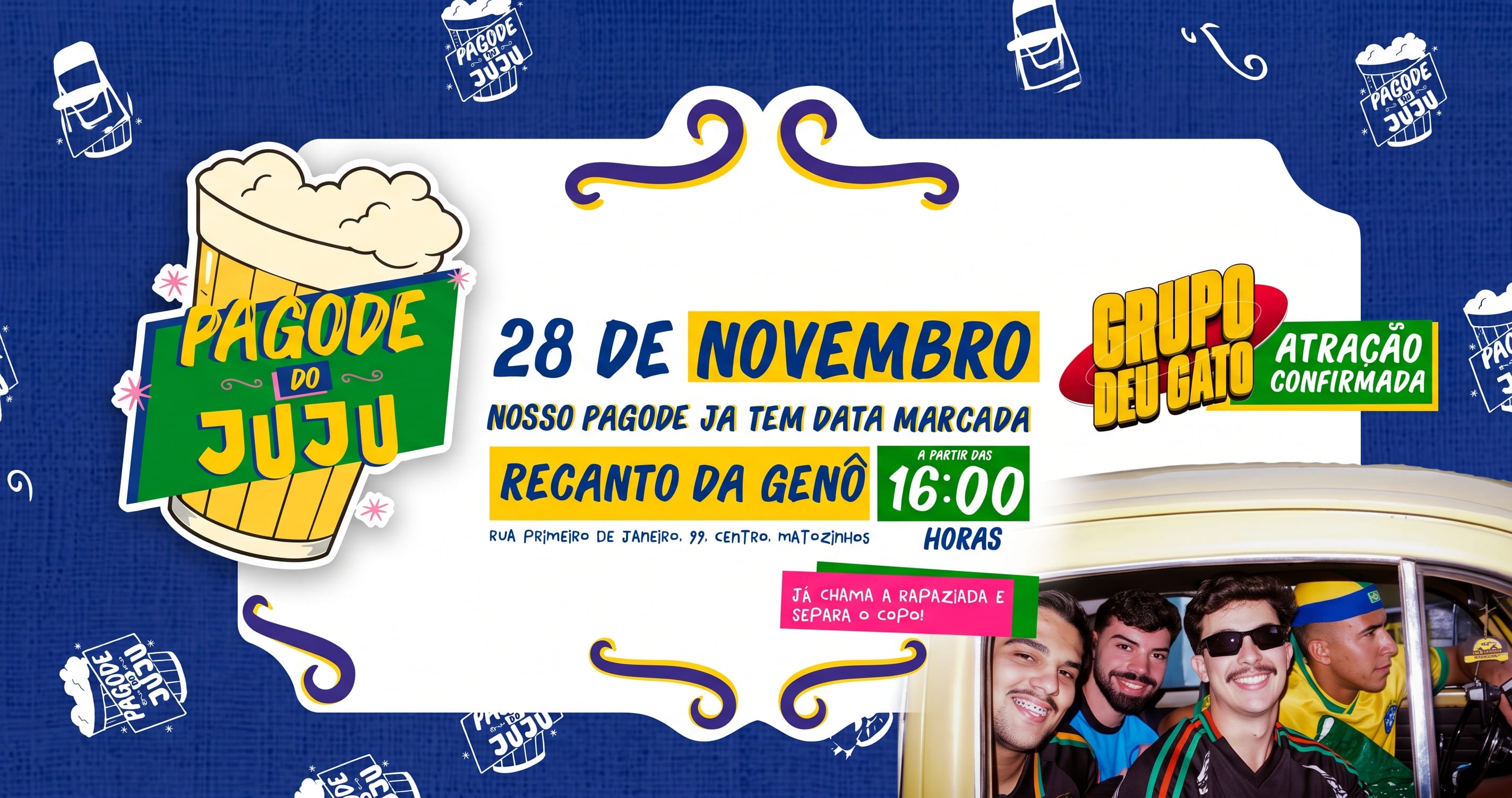 PAGODE DO JUJU - Matozinhos, MG