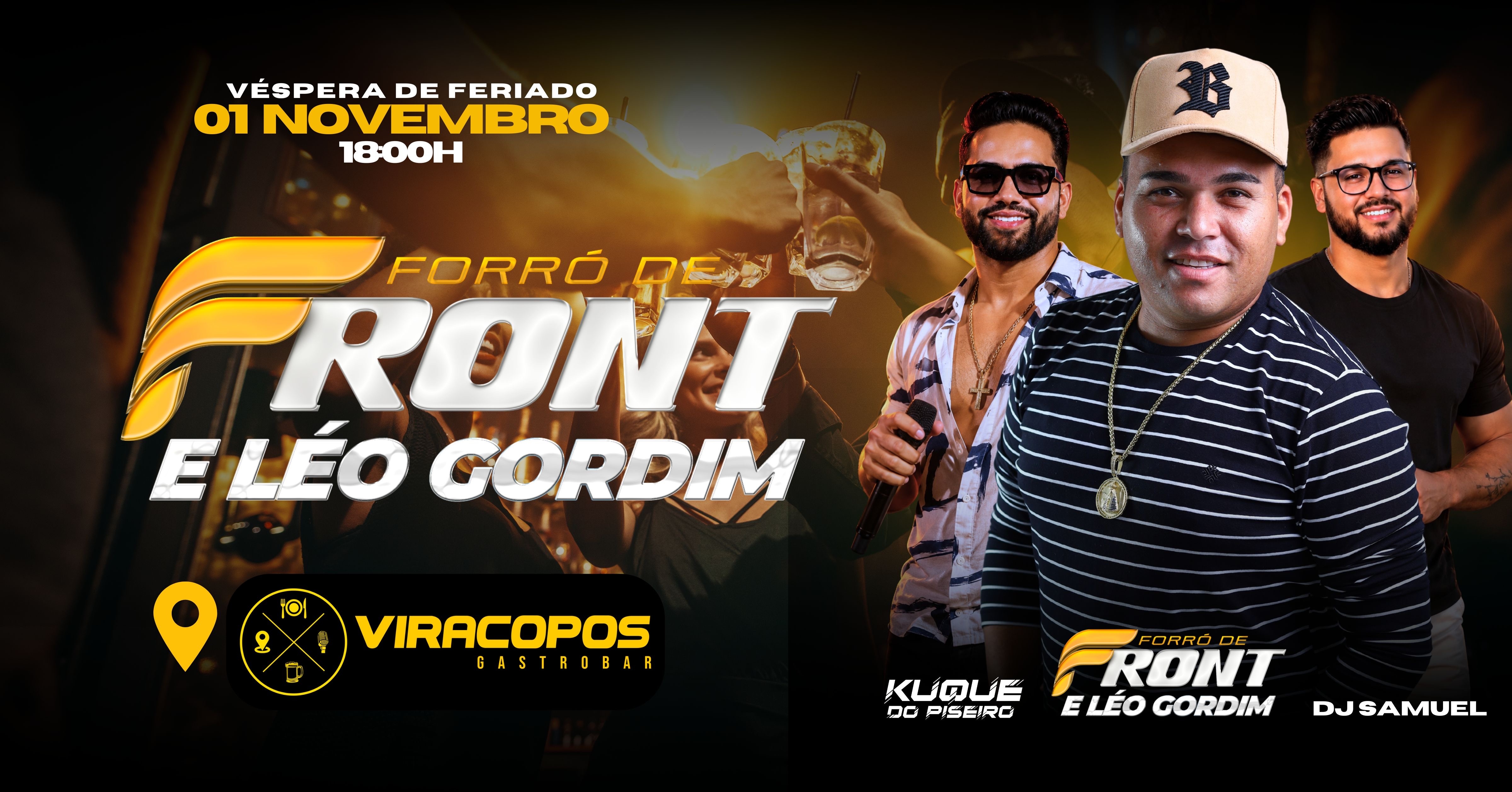 Forró de Front e Léo Gordim - Valparaíso de Goiás, GO