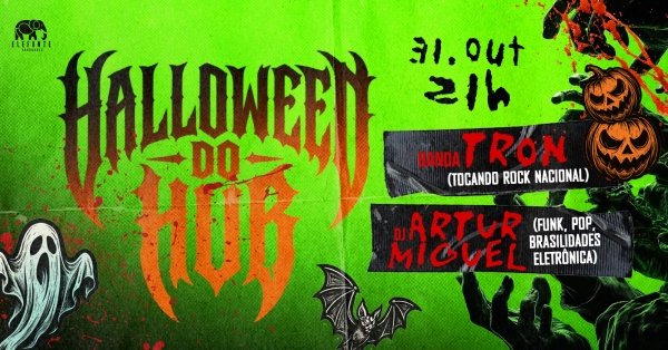 Imagem do evento HALLOWEEN DO HUB - Pesqueira