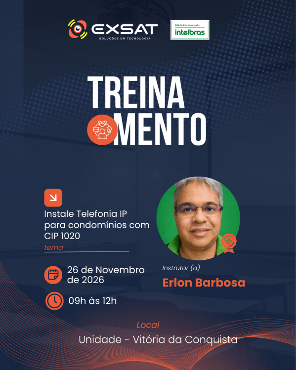 Imagem do evento INSTALE TELEFONIA IP PARA CONDOMÍNIOS COM CIP 1020