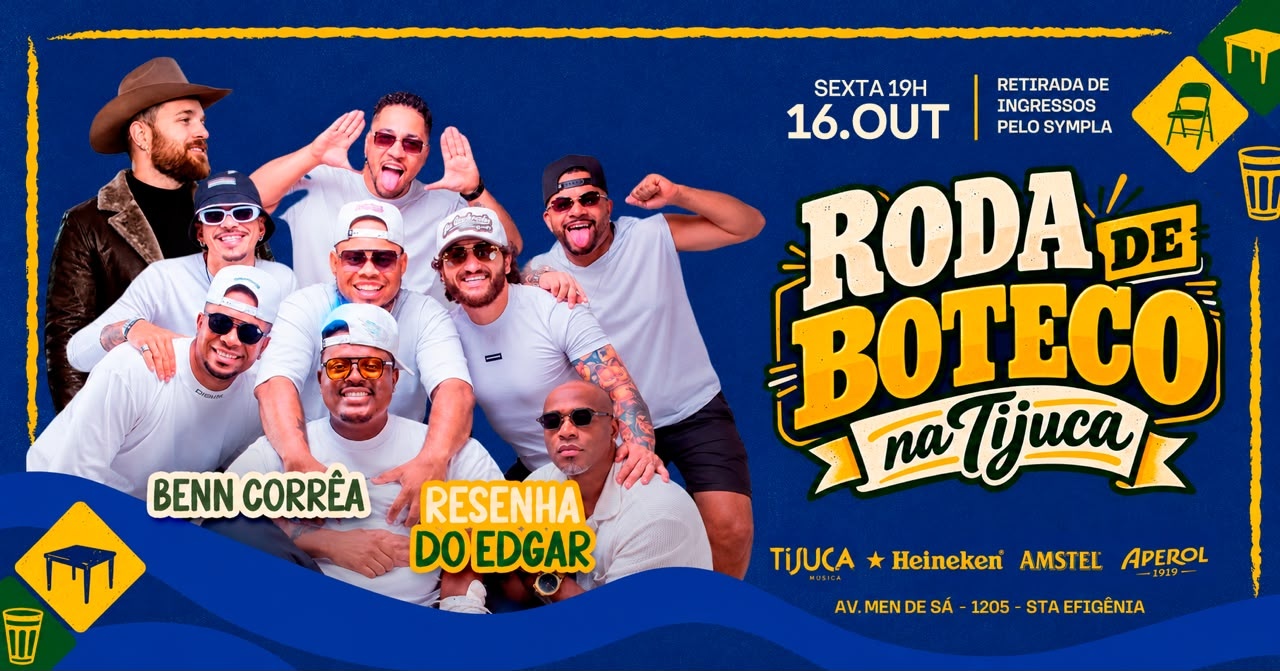 RODA DE BOTECO | RESENHA DO EDGAR + BEEN CORREA | SEXTA FEIRA