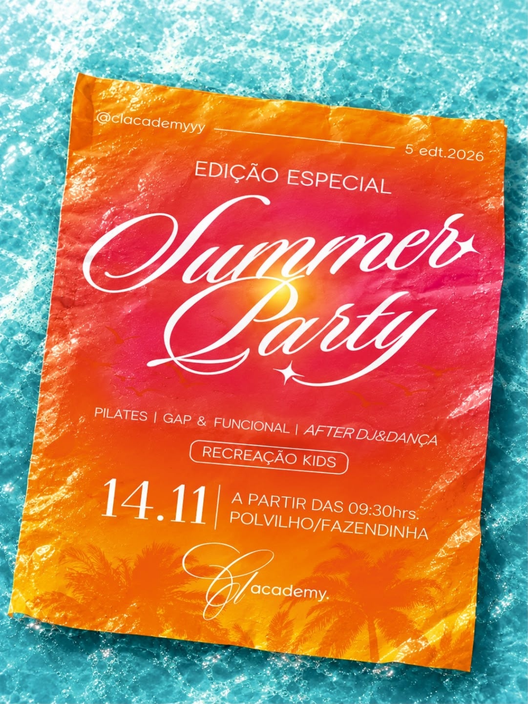 CL 5ª EDT. SUMMER PARTY - Santana de Parnaíba, SP