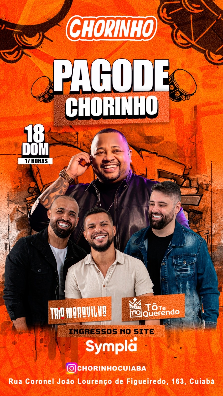 Pagode do Chorinho com Trio Maravilha e Tô te querendo
