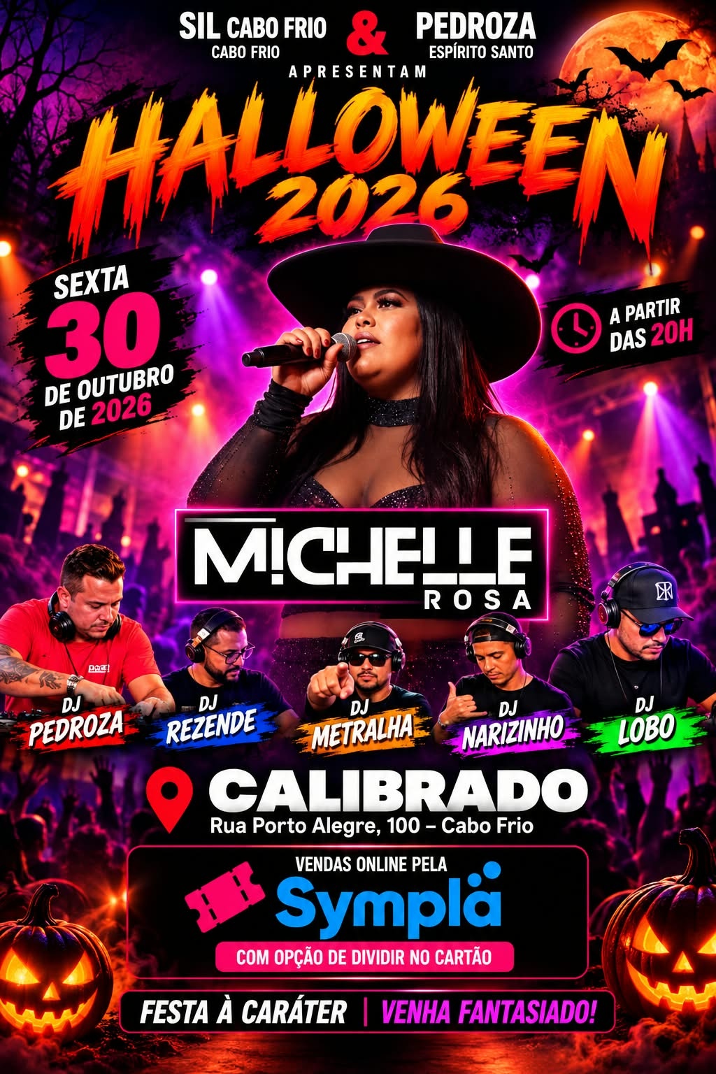 Halloween 2026 Calibrado - Cabo Frio, RJ