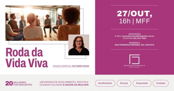 Imagem do evento RODA DA VIDA VIVA - Encontro especial de Outubro