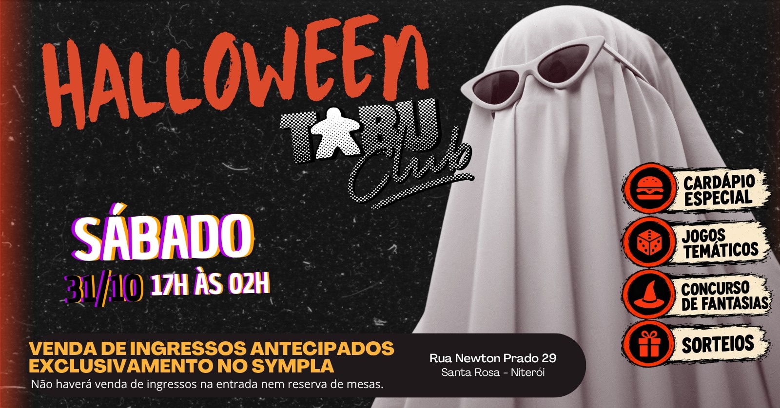 Halloween TabuClub - Niterói, RJ
