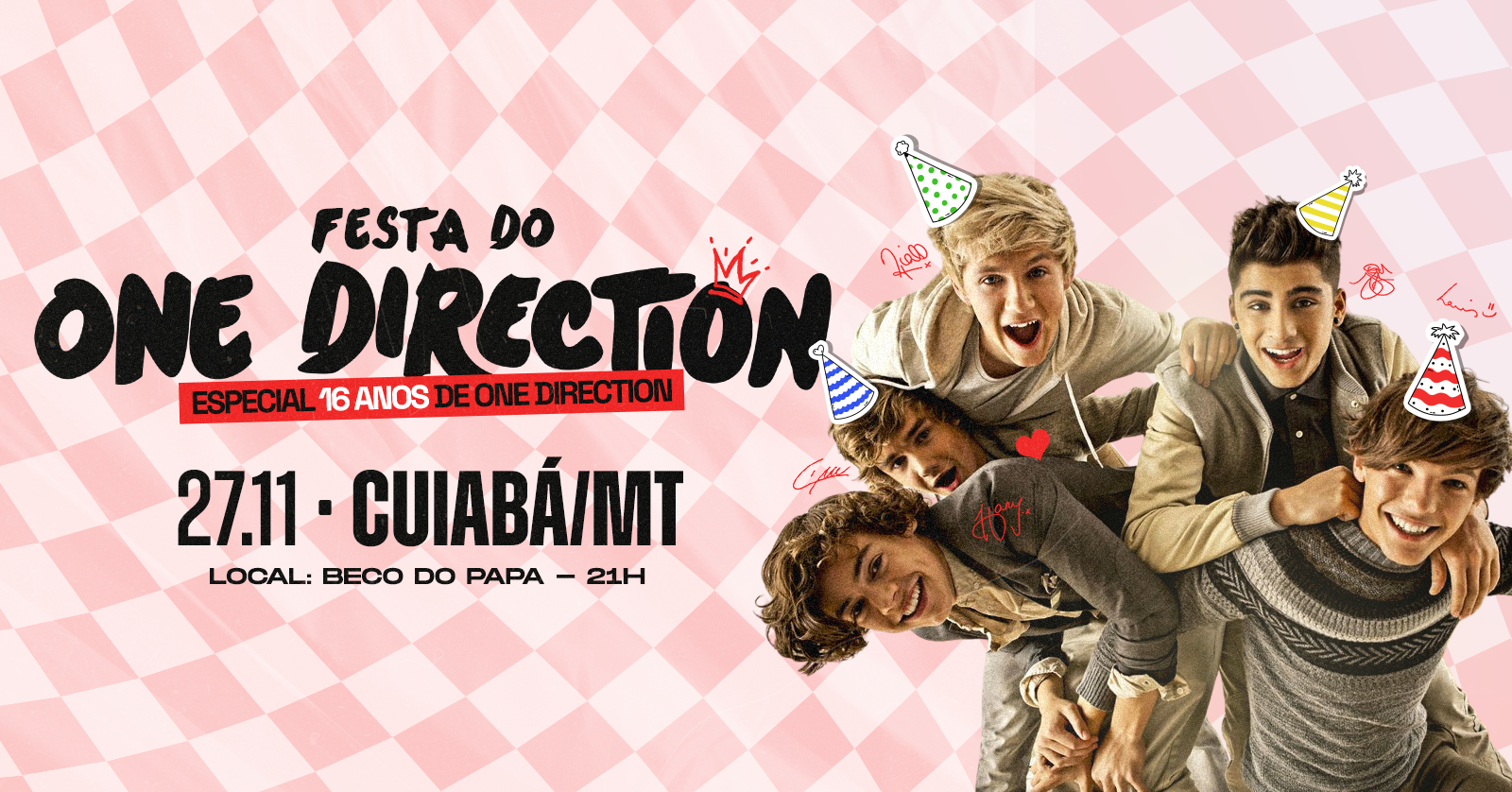Festa do One Direction | Cuiabá/MT - Cuiabá, MT