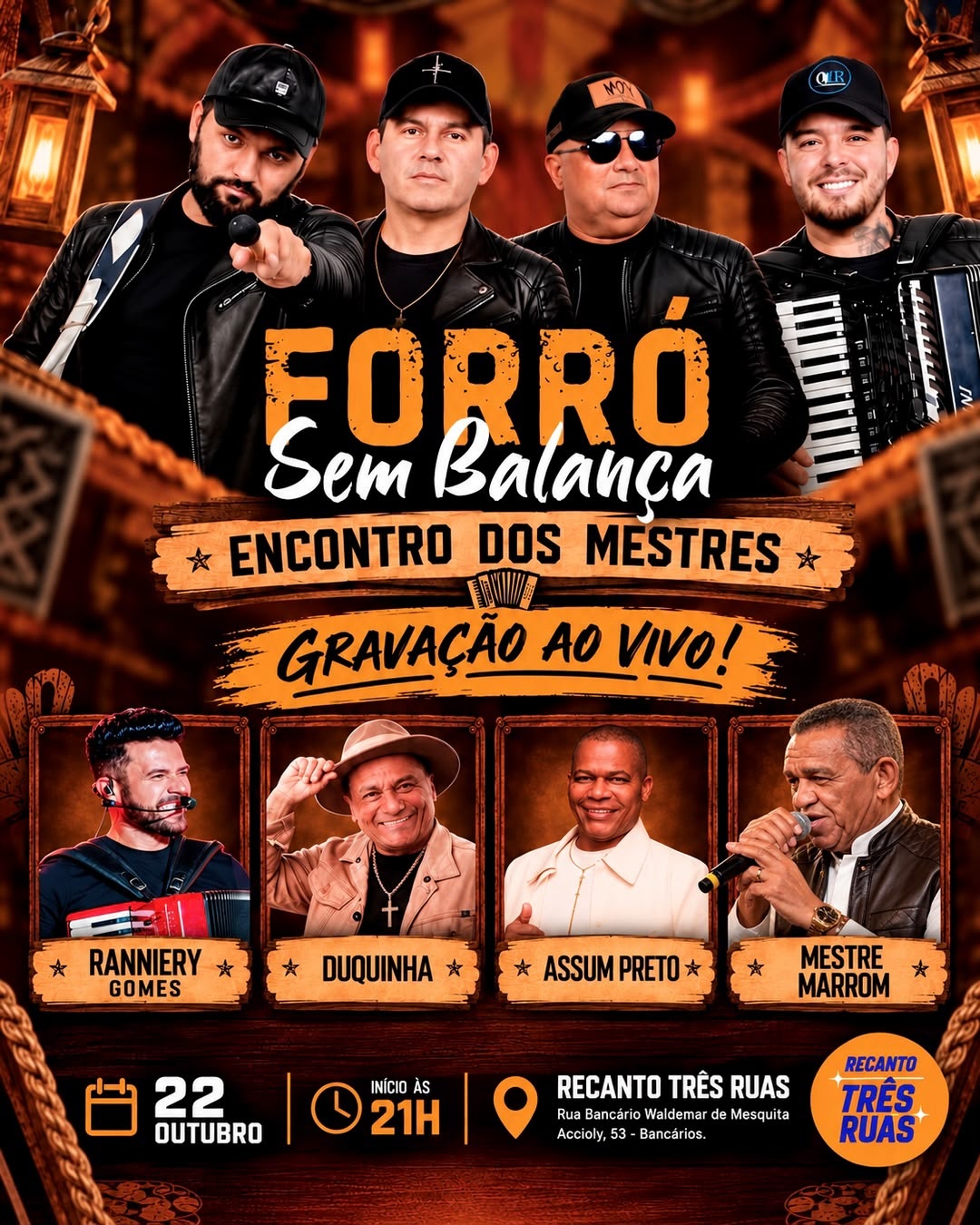 Forró Sem Balança - Encontro dos Mestres - João Pessoa, PB