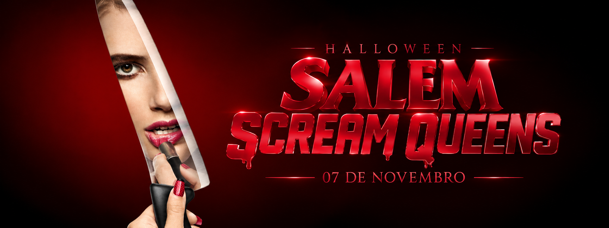 HALLOWEEN SALEM - SCREAM QUEENS - Maceió, AL